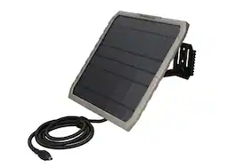 Stealth Cam - Fieldmax External EX Solar Battery Pack 10" Panel 3000mAh 6ft Cable USB 12V Jack