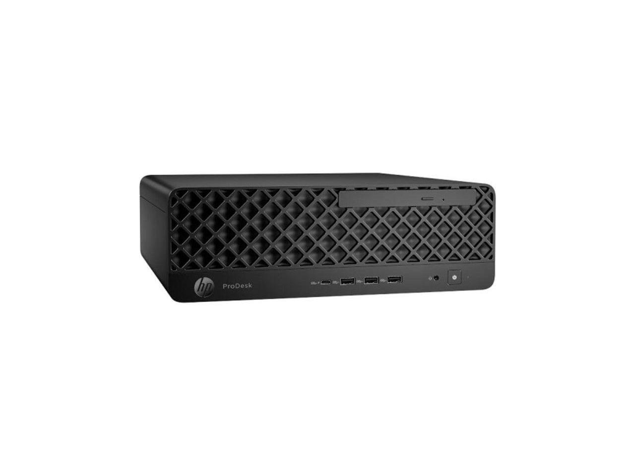 Alt View 4. HP - HP ProDesk 4 G1i Desktop Computer - Intel Core Ultra 7 15th Gen 265 - vPro Technology - 32 GB - 512 GB SSD - Small Form - Black.