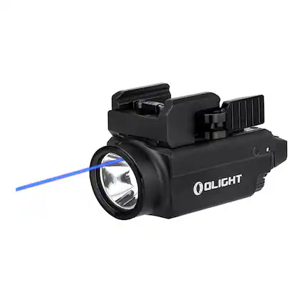 Front. OLIGHT - OLIGHT Baldr S Blue Beam 800 Lumens Magnetic USB Rechargeable Flashlight (Black).