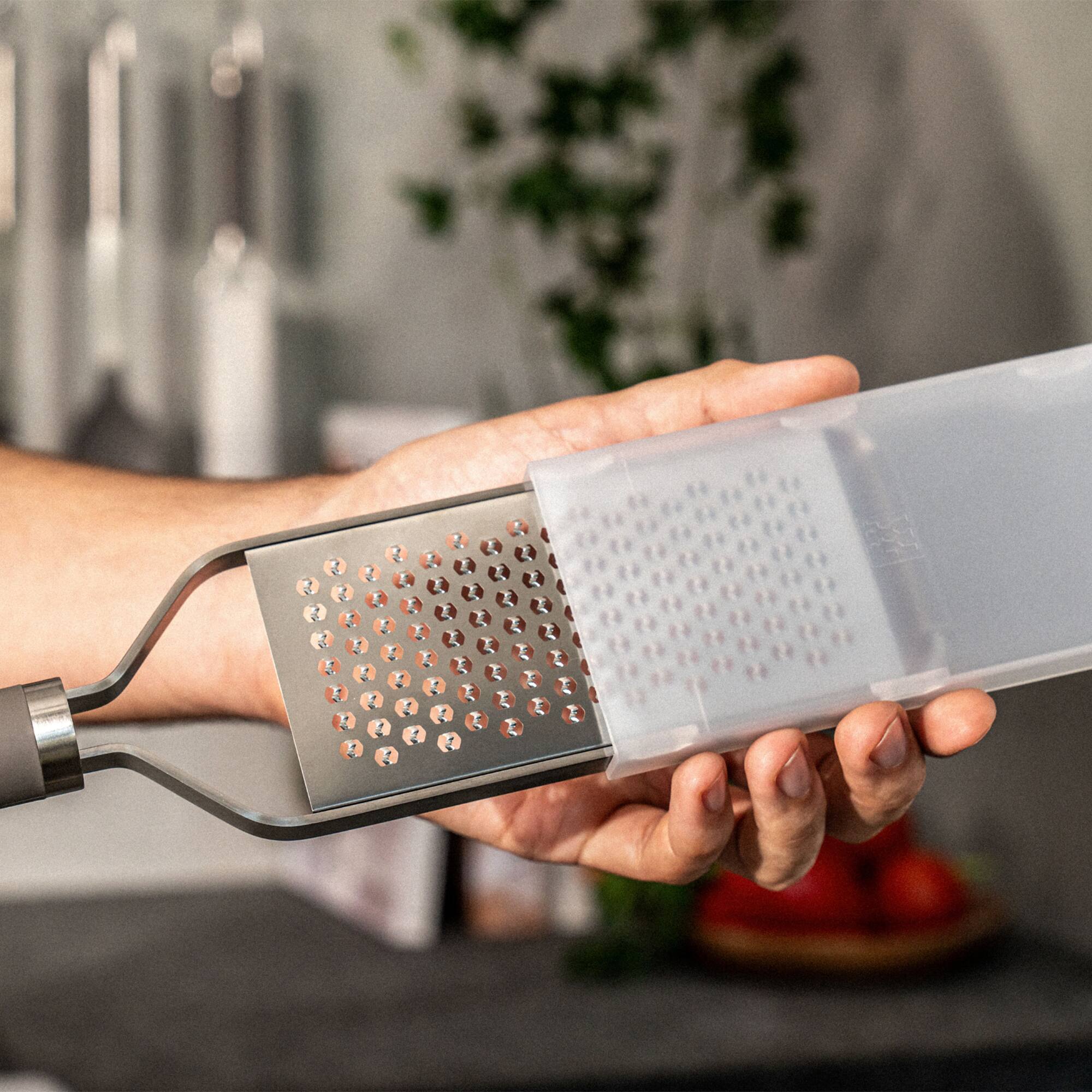 Alt View 1. ZWILLING - ZWILLING PRO Grater, medium, grey - Stainless Steel.