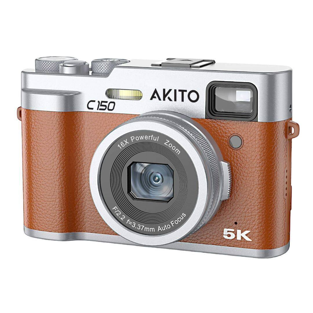 C150 C AKITO Powerful 16X Zoom F/2.2 Focus f=3.37mm mm Auto 5K