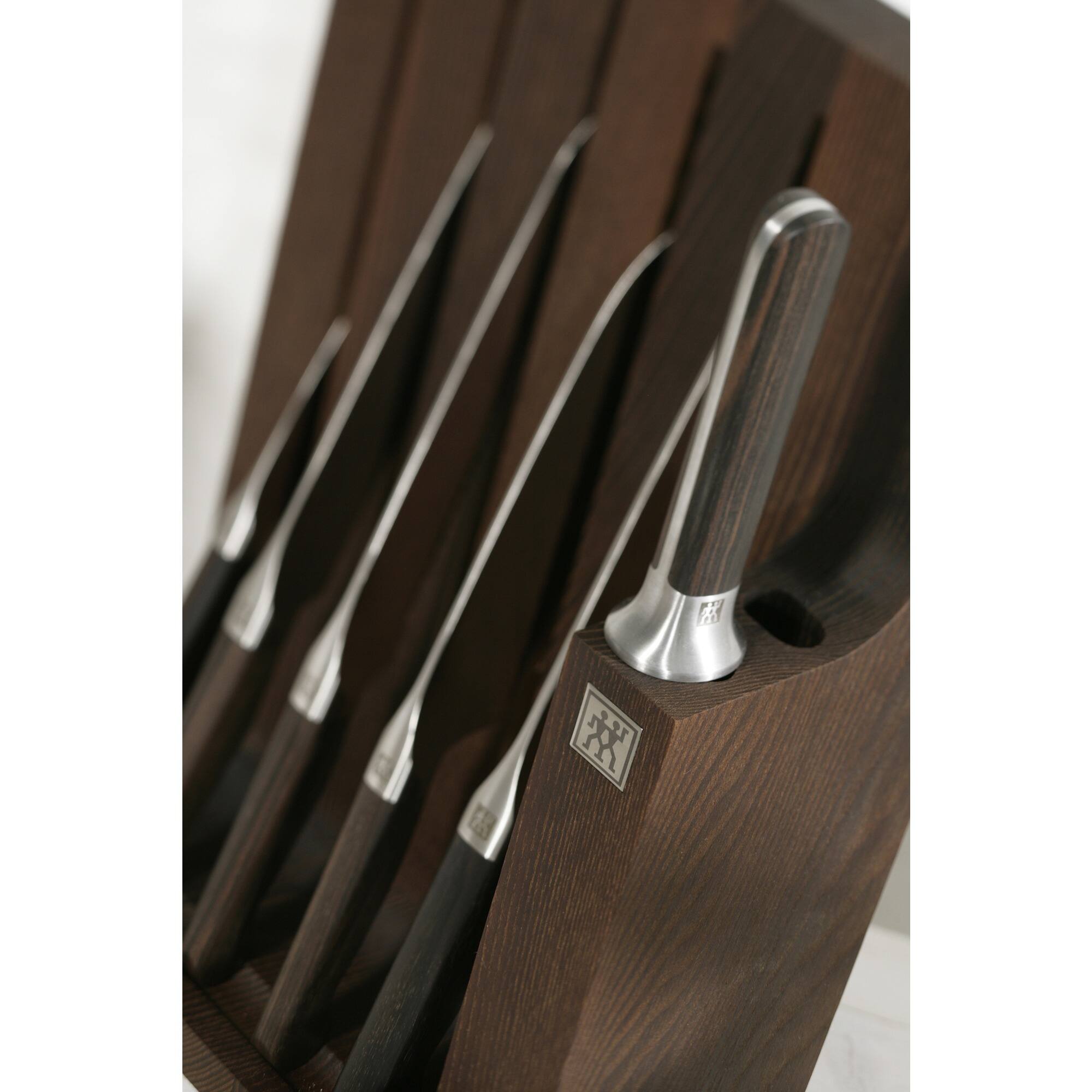 Alt View 4. ZWILLING - ZWILLING TWIN 1731 9-inch Sharpening Steel - Brown.