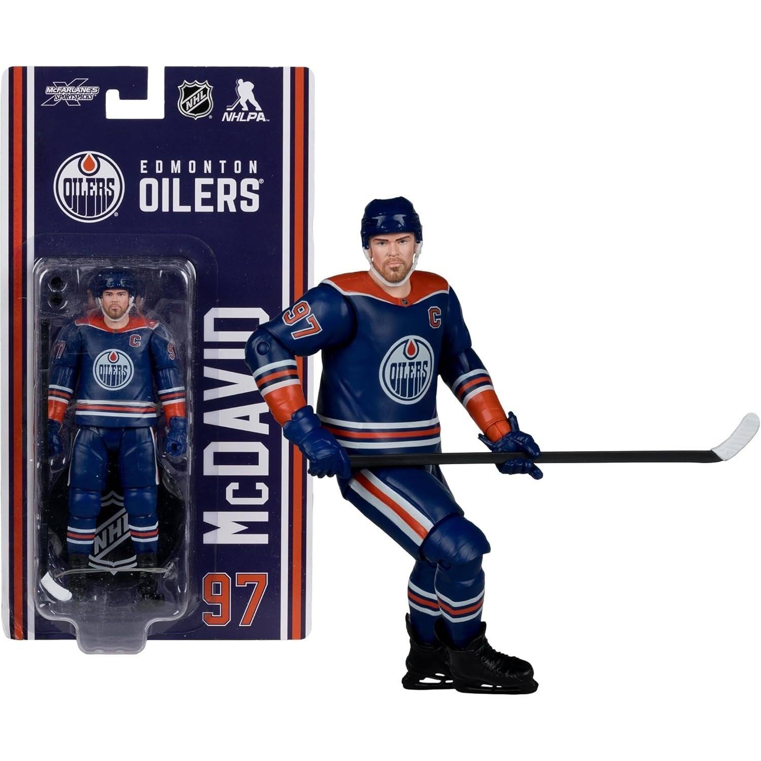 McFarlane Toys: NHL Players - Connor McDavid - Edmonton Oilers 6" Figure