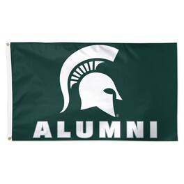 WinCraft - Michigan State Spartans 3' x 5' Single-Sided Deluxe Alumni School Supporter Flag - Multicolor
