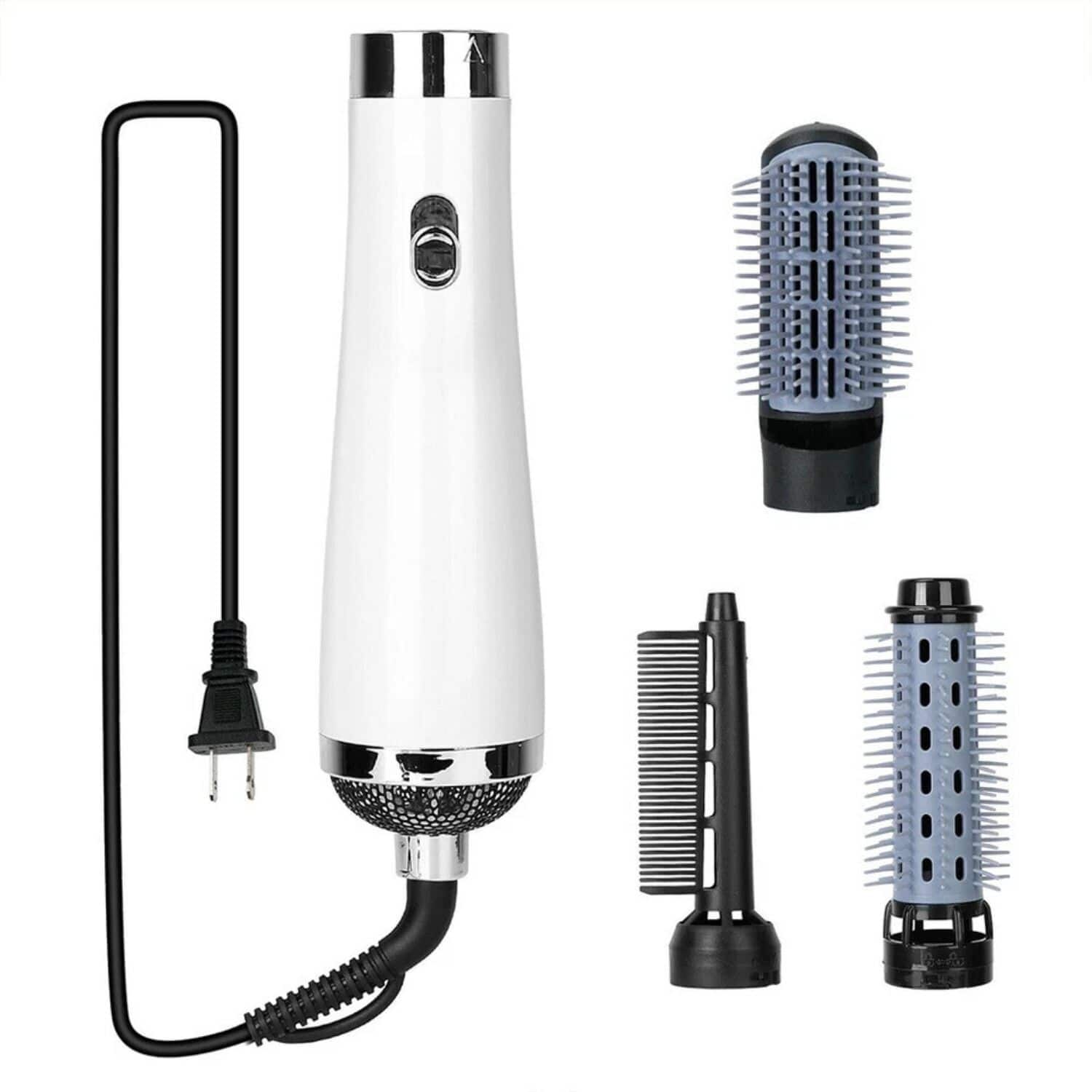 Stock Preferred - 3-in-1 Hot Air Brush Dryer & Volumizer – Straighten, Curl, Smooth