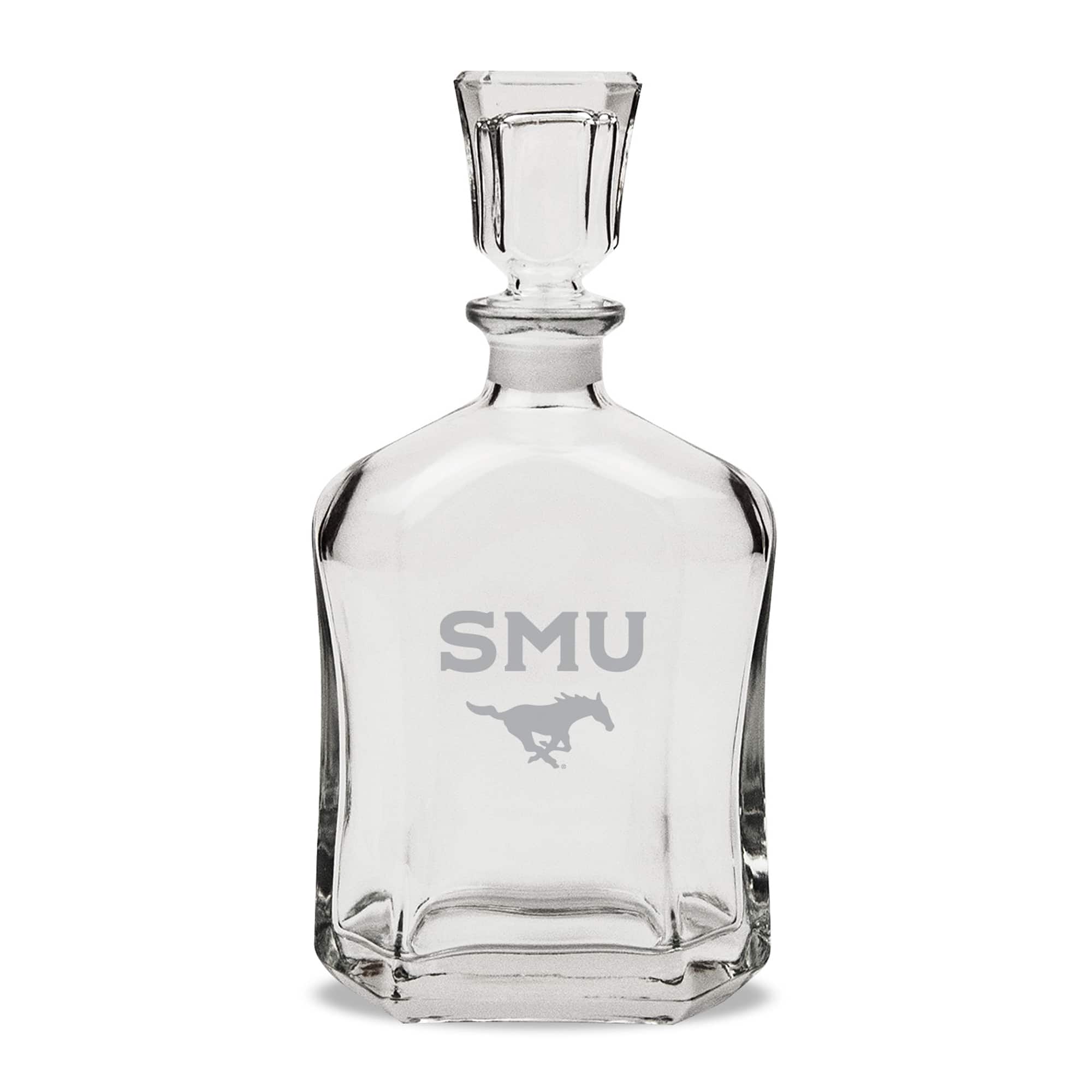 Jardine - SMU Mustangs 23.75oz. Crystal Whisky Decanter - Multicolor
