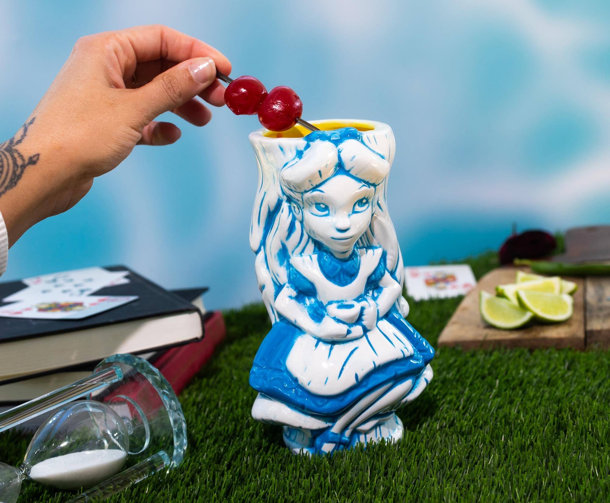 Alt View 2. Disney - Geeki Tikis Disney Alice In Wonderland Alice Ceramic Mug | Holds 20 Ounces - White.