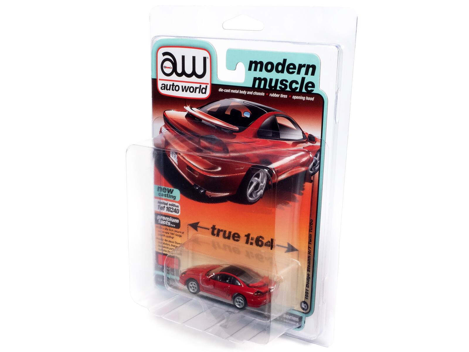 Autoworld Standard Size 6 Blister Card Protectors for 1/64 Scale ...