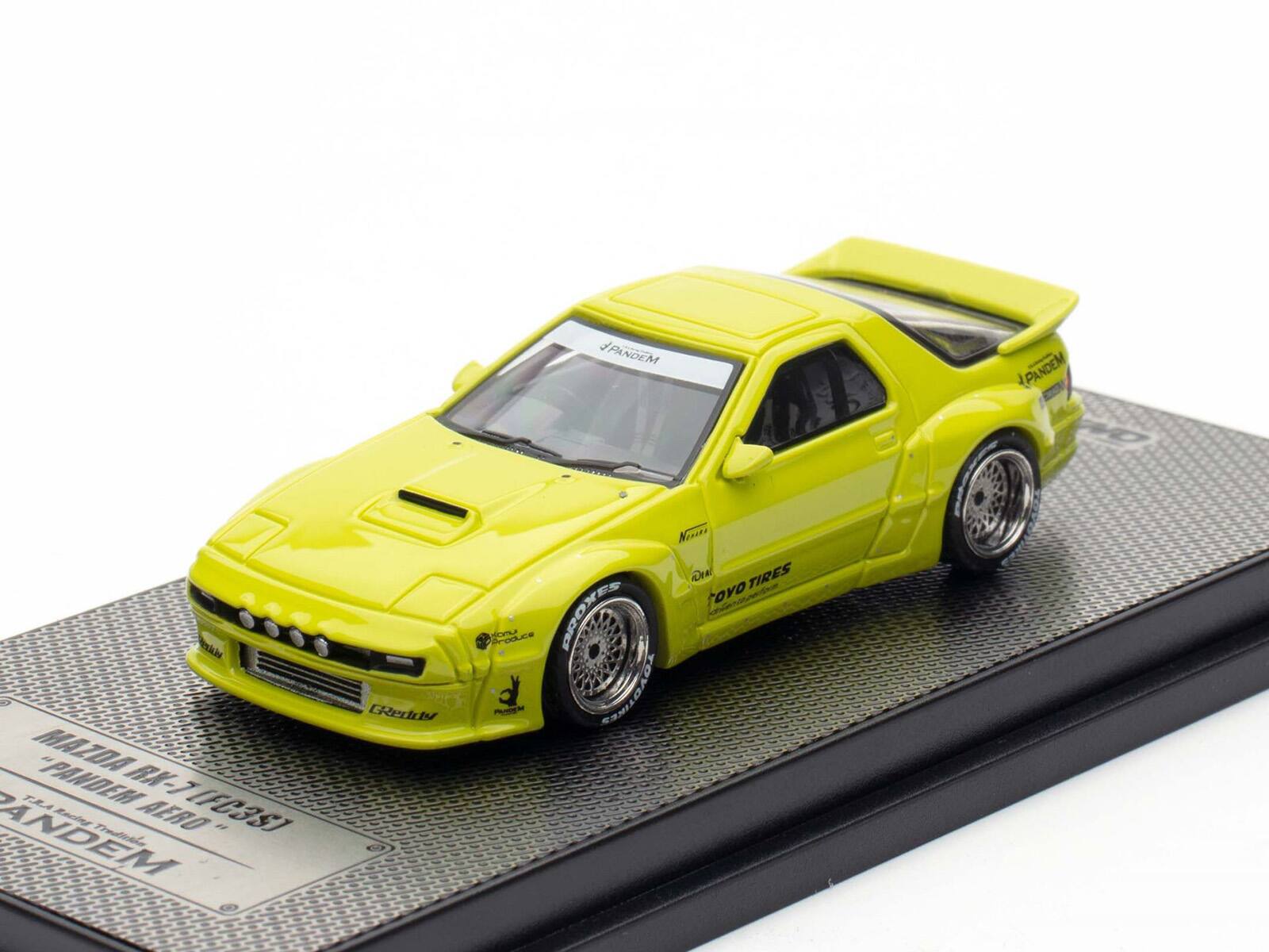 JPANDEM PANDEM PKL MAZDA RX-7 TRA "PANDEM AERO 1 IFC3S" Racing PANDEM maala Gedtus Noers se TIRES TOYO sonu noce PRONES TO d OMUDADY Po