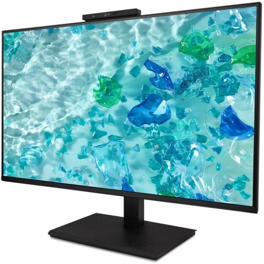Alt View 2. Acer - Acer Vero B277 D6 27" Class Webcam LCD Monitor - 16:9 - Black - 27" Viewable - 4 ms - Speakers - HDMI - VGA - Black.