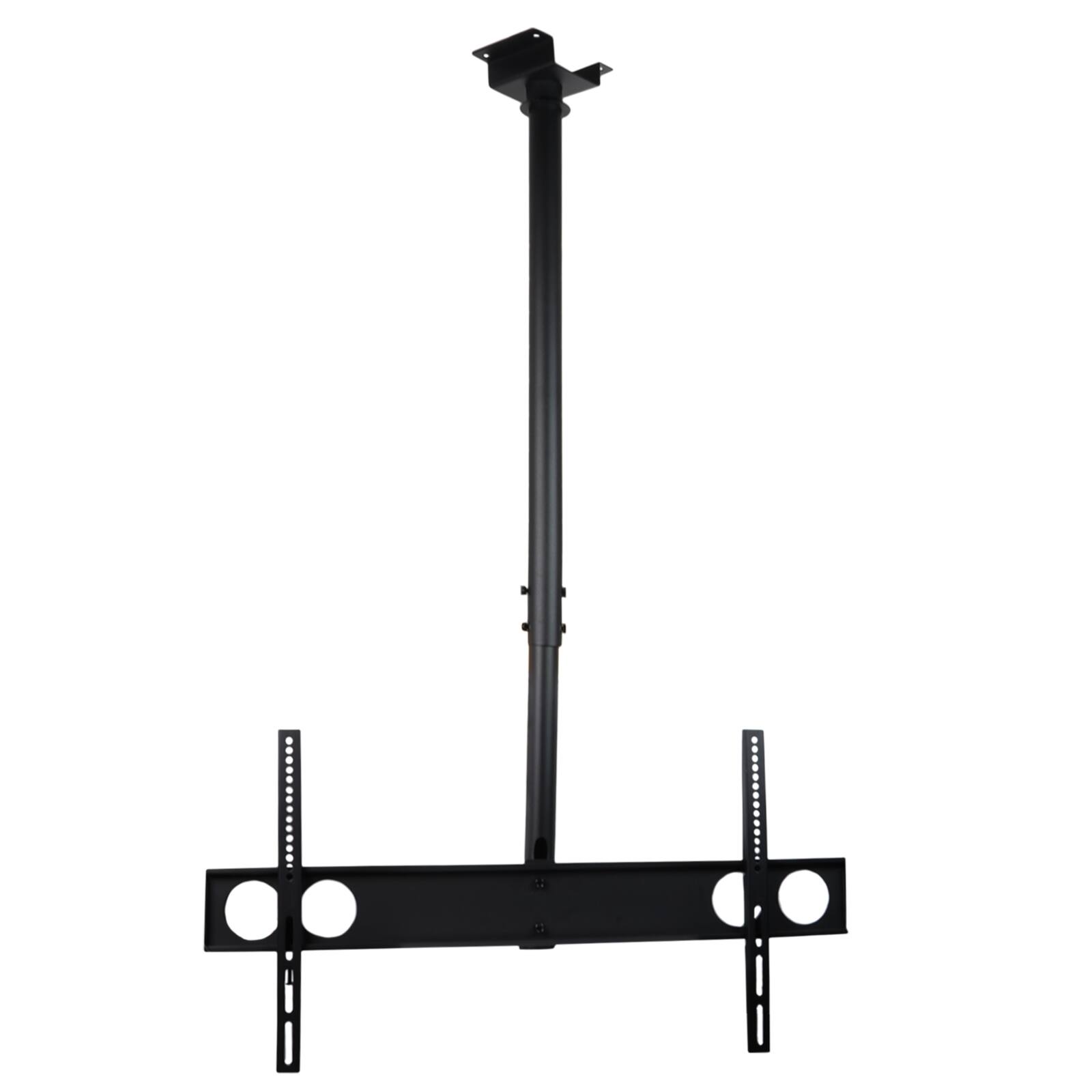 Alt View 1. MegaMounts - MegaMounts Heavy Duty Tilting Ceiling Television Mount for 37"   70" LCD, LED and Plasma Televisions - Black.