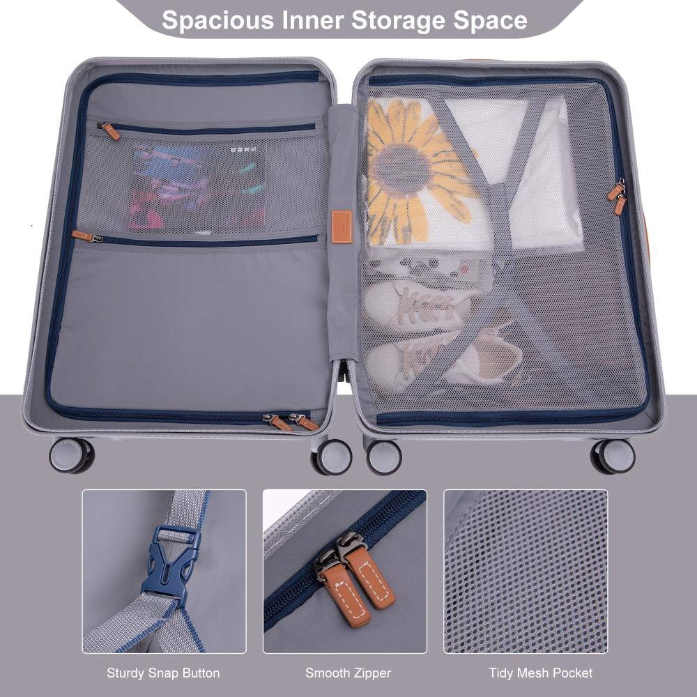 Spacious Inner Storage Space

Sturdy Snap Button

Smooth Zipper

Tidy Mesh Pocket