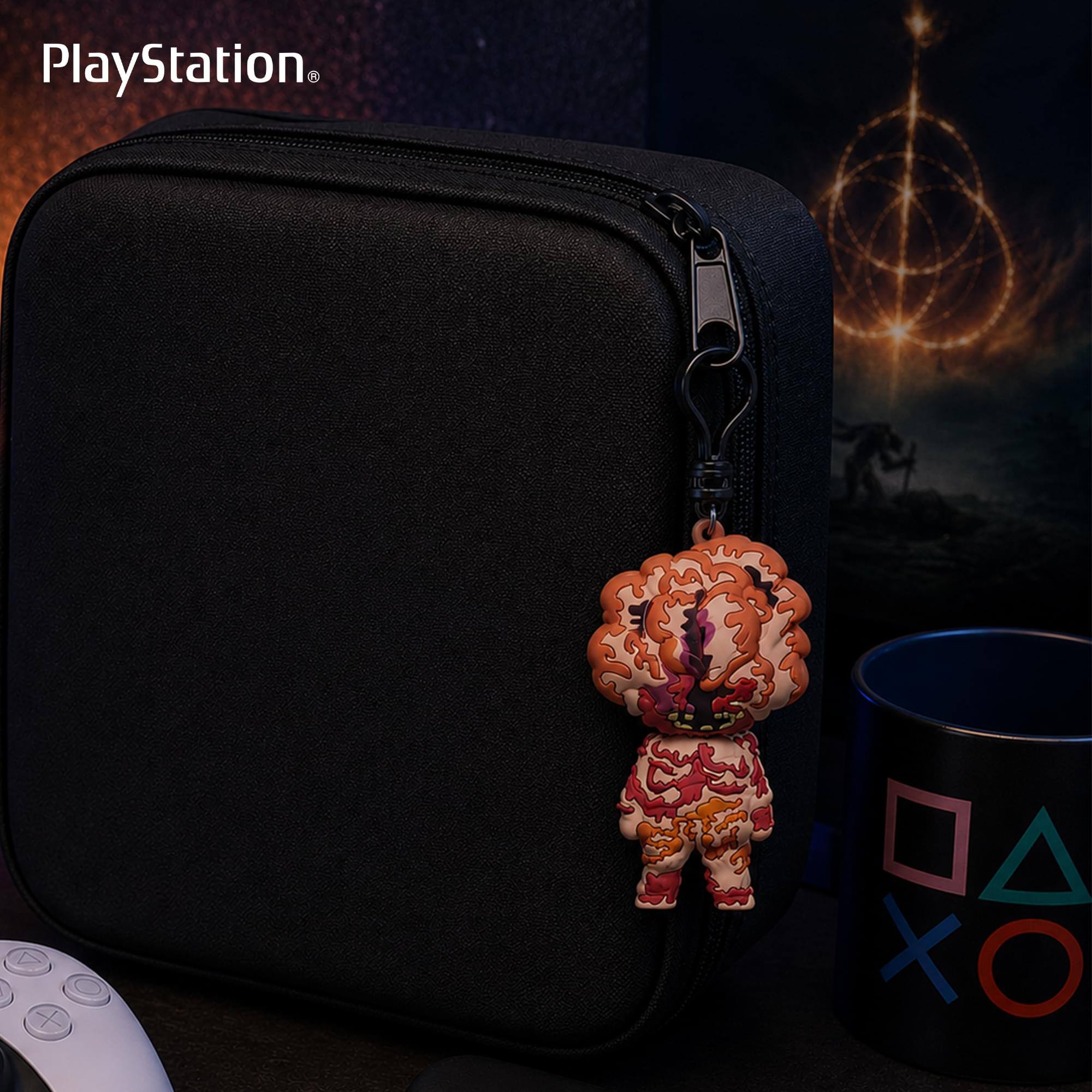 Alt View 3. Monogram - PlayStation Series 2 Blind Bag 3D Foam Bag Clip | One Random - Multi-Colored.