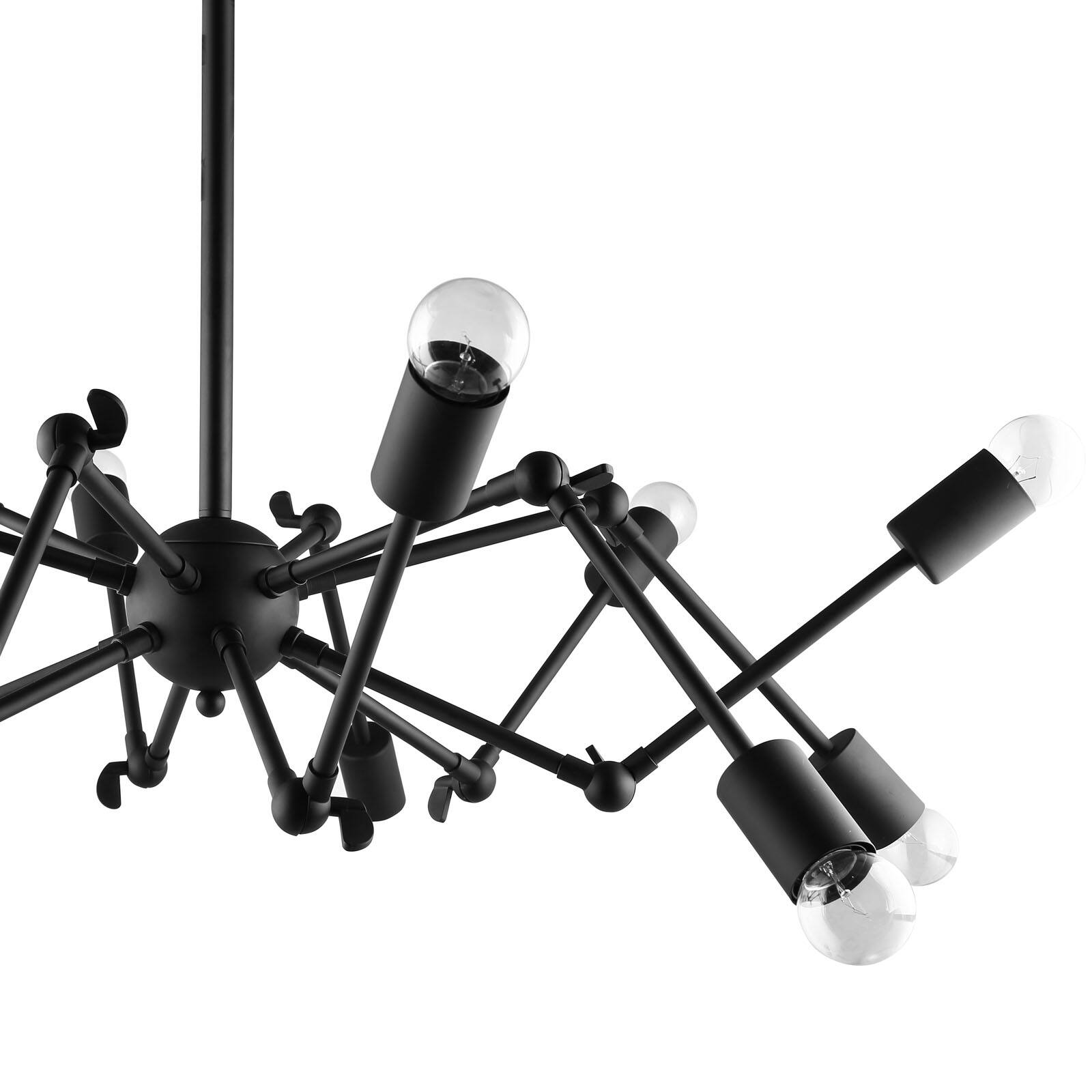 Back. Modway - Tagmata Ceiling Fixture by Modway - Black.