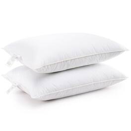 Cheer Collection - Luxury Goose Down Alternative Pillows (Set of 2) - White