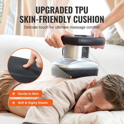 VEVOR Handheld Chiropractic Massager Variable Speed 400-4600rpm Professional Orbital Body Massager For Back Neck Shoulder Muscle Relief VEVOR Handheld Chiropractic Massager Variable Speed 400-4600rpm Professional Orbital Body Massager For Back Neck Shoulder Muscle Relief
