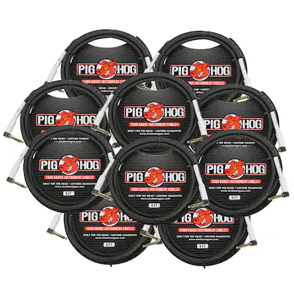 PIG HOG TOUR GRADE INSTRUMENT CABLES
BUILT FOR THE ROAD - LIFETIME GUARANTEE
6 FT
www.strukturegear.com