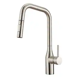 Bothwa Home - Brook 15.6 - Inch Kitchen Faucet - Brushed Nickel