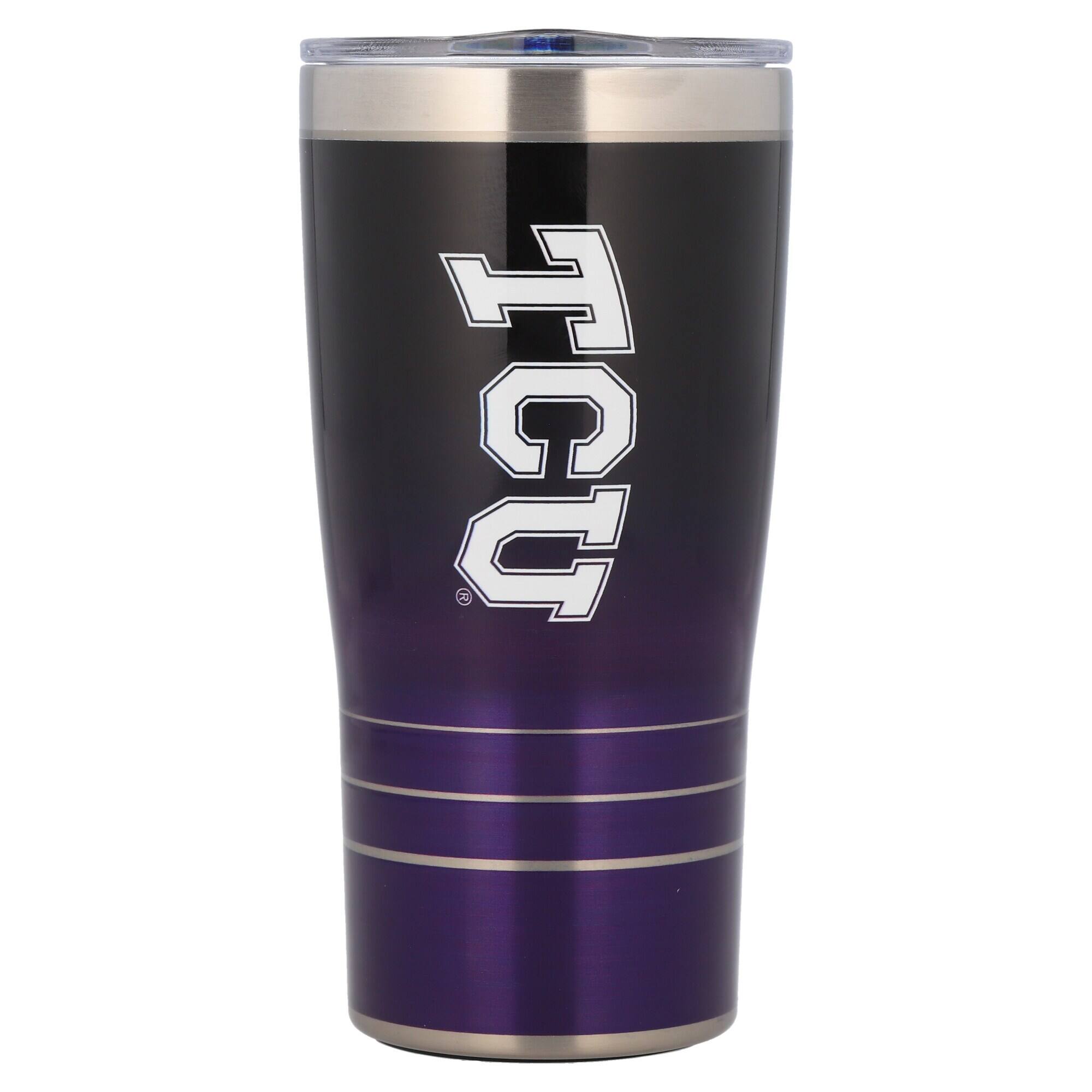 Alt View 1. Tervis - TCU Horned Frogs 20oz. Ombre Stainless Steel Tumbler - Multicolor.