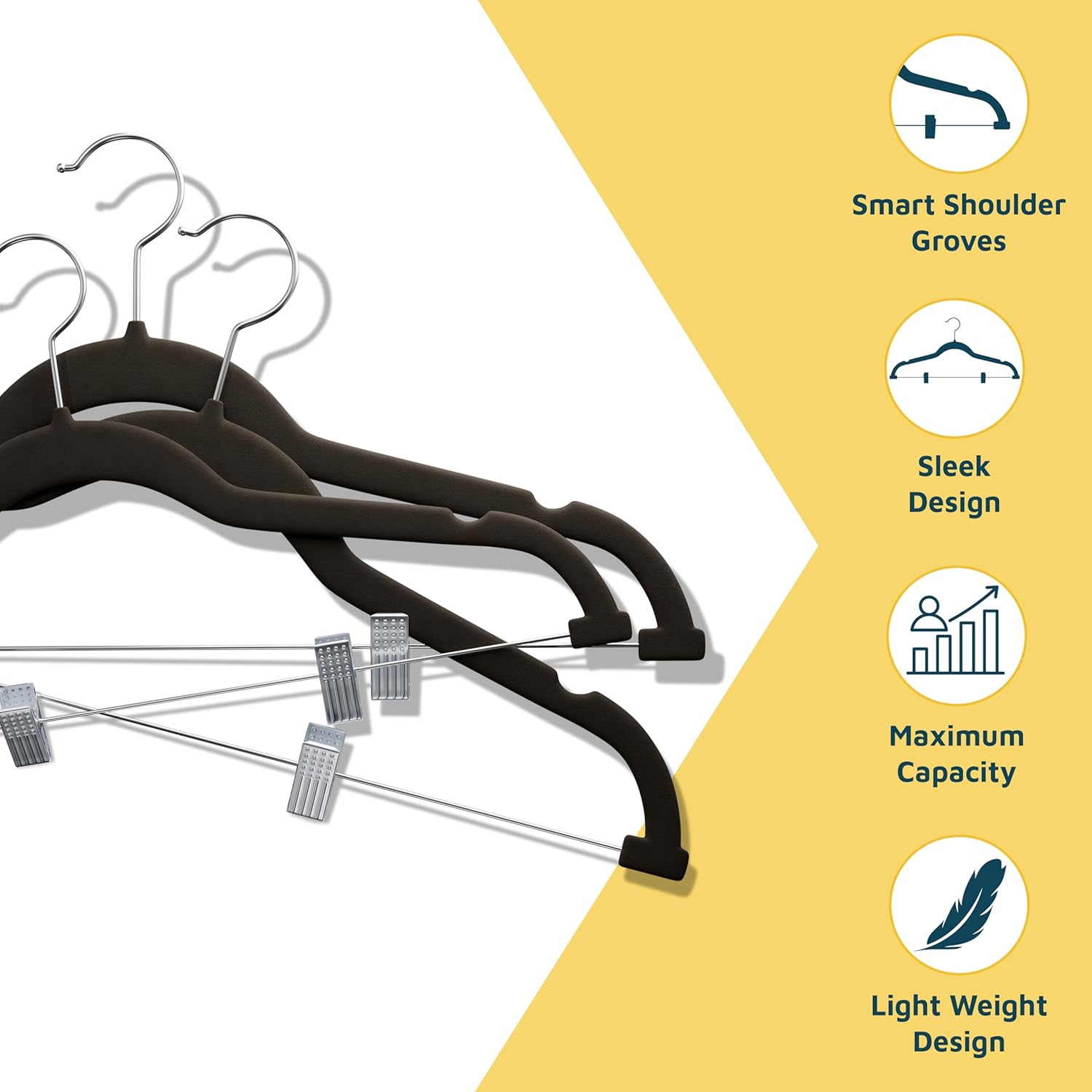 Smart Shoulder Groves, Sleek Design, Maximum Capacity, Light Weight Design