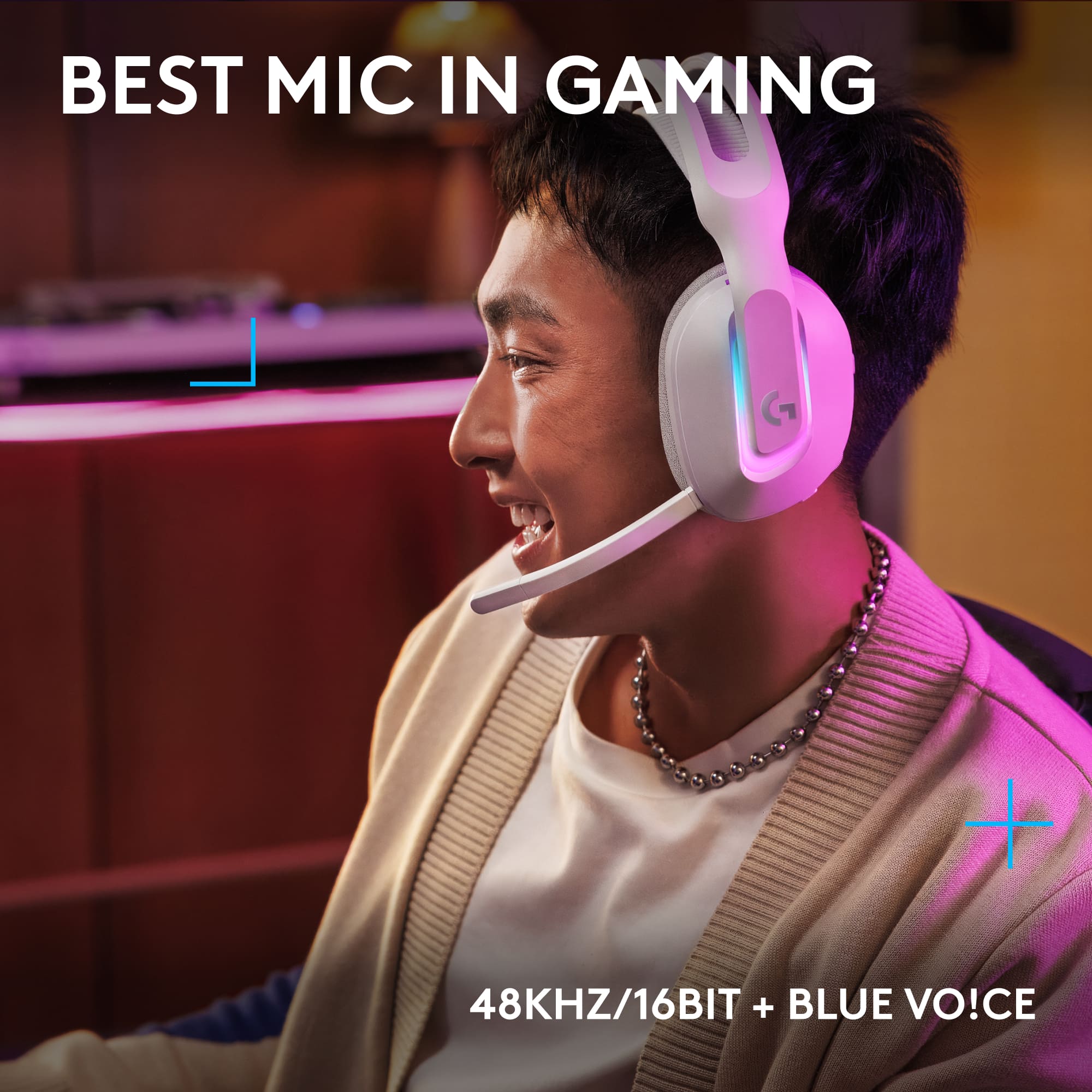 "Best Mic in Gaming + 48KHz/16bit + Blue Voice"