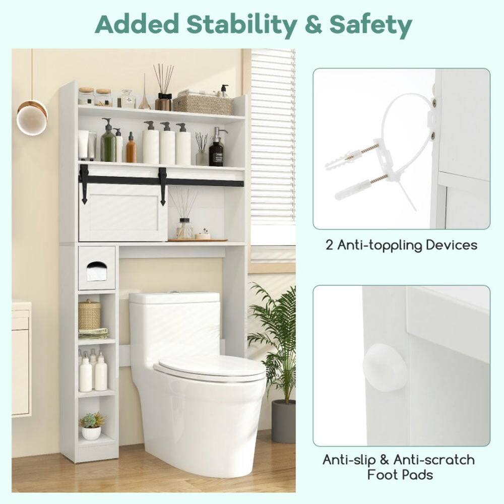 Added Stability & Safety

- 2 Anti-toppling Devices
- Anti-slip & Anti-scratch Foot Pads