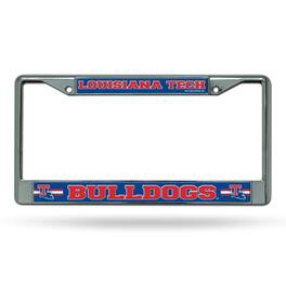 Rico Industries - Louisiana Tech Bulldogs Chrome Metal License Plate Frame - Multi