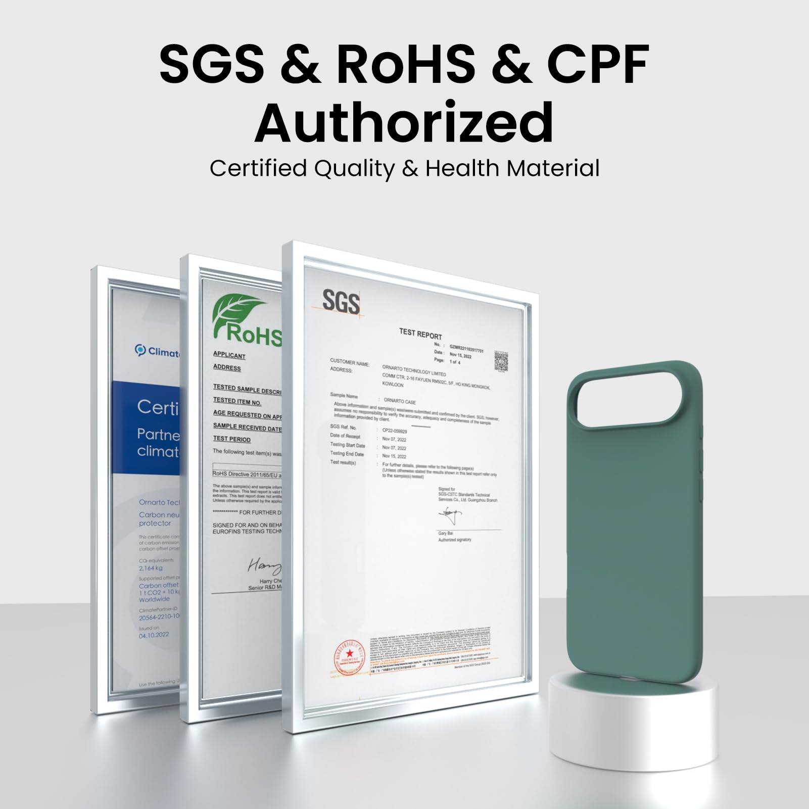 SGS & RoHS & CPF Authorized  
Certified Quality & Health Material  

Climat  
Certified Partner  

RoHS  
Certified Partner  

SGS  
TEST REPORT  

APPLICANT  
ADDRESS  

TESTED ITEM NO  
TESTED SAMPLE DESCRIPTION  

AGE REQUESTED ON  
SAMPLE RECEIVED DATE  

TEST PERIOD  

The following - - - ford Dvectve 1 SGS CURTOMEN - ADORESS -s 2 - - Fwmy - - Seig te - Ta - TEST REPORT - - . - - - onE - Z - . - Omarto Teci Corbon ne protector FOR PURTIES - SONES W AND ON -M Ua TESTINO TO ... 2144 t. L - Cain come TOOR o Wortwie Horg mary EN - - 30544-2210 3 - 102029  

Climat  
Carbon ne protector  
The following test report is issued to confirm that the product meets the requirements of the RoHS Directive 2011/65/EU.  
The following test report is issued to confirm that the product meets the requirements of the RoHS Directive 2011/65