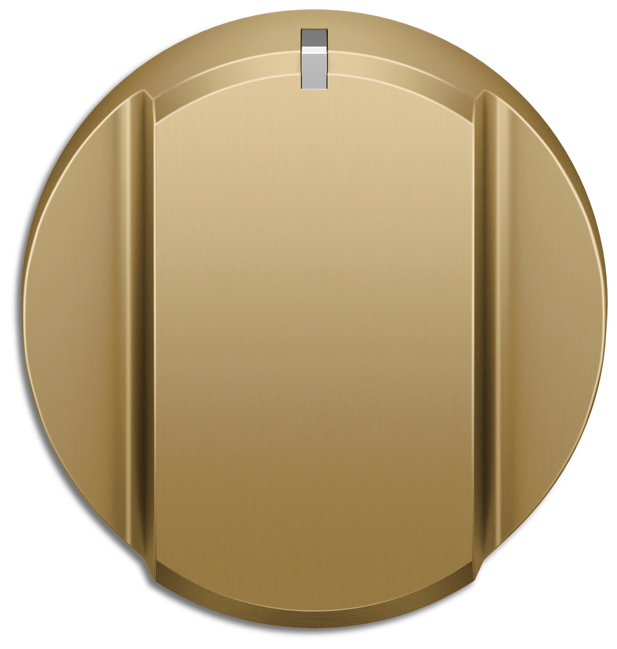 Fisher & Paykel - Pro Range Dial Kit, 48", Hybrid - Compatible with RHV3-484 - Brass - Front_Zoom