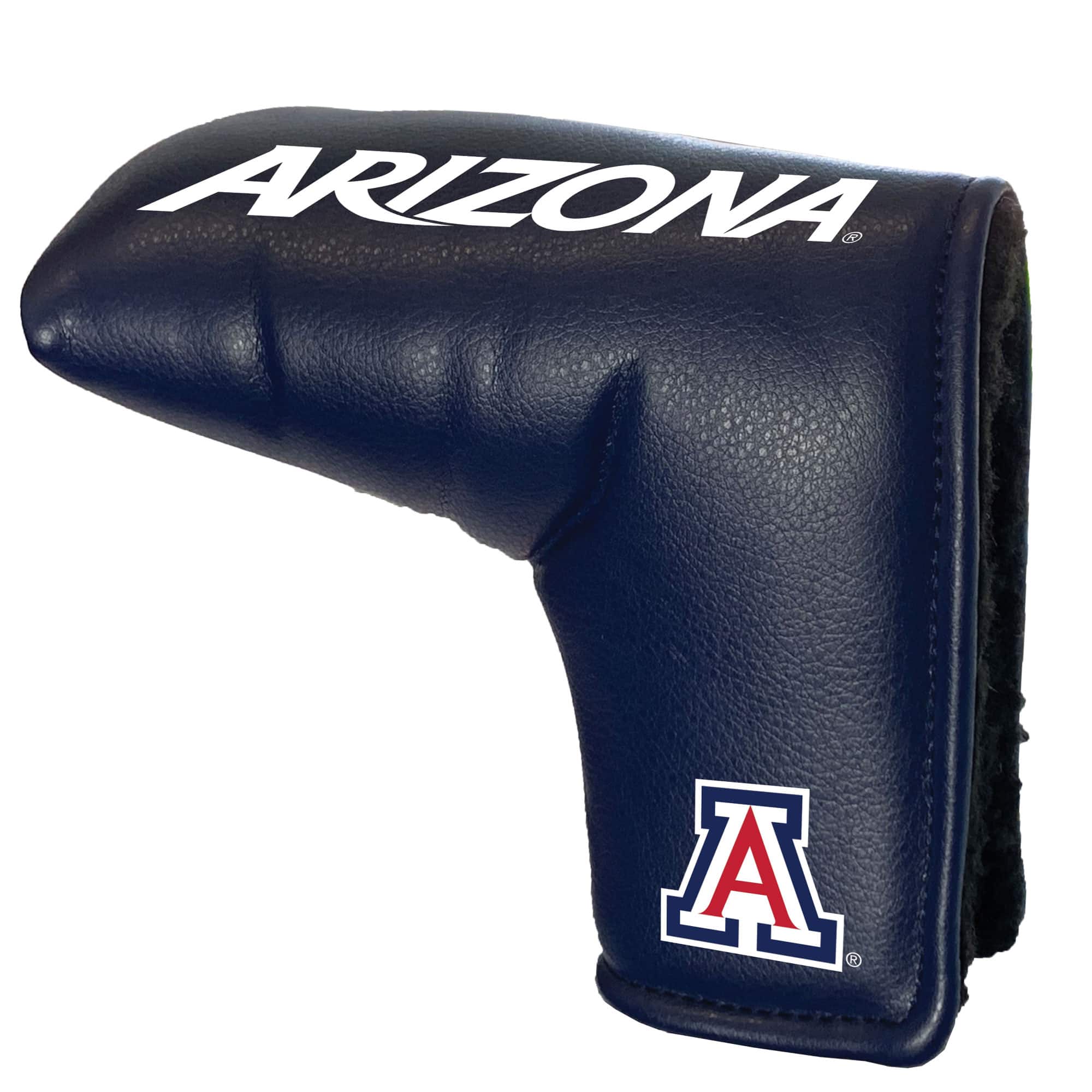 Front. Team Golf - Arizona Wildcats Tour Blade Putter Cover - Multicolor.