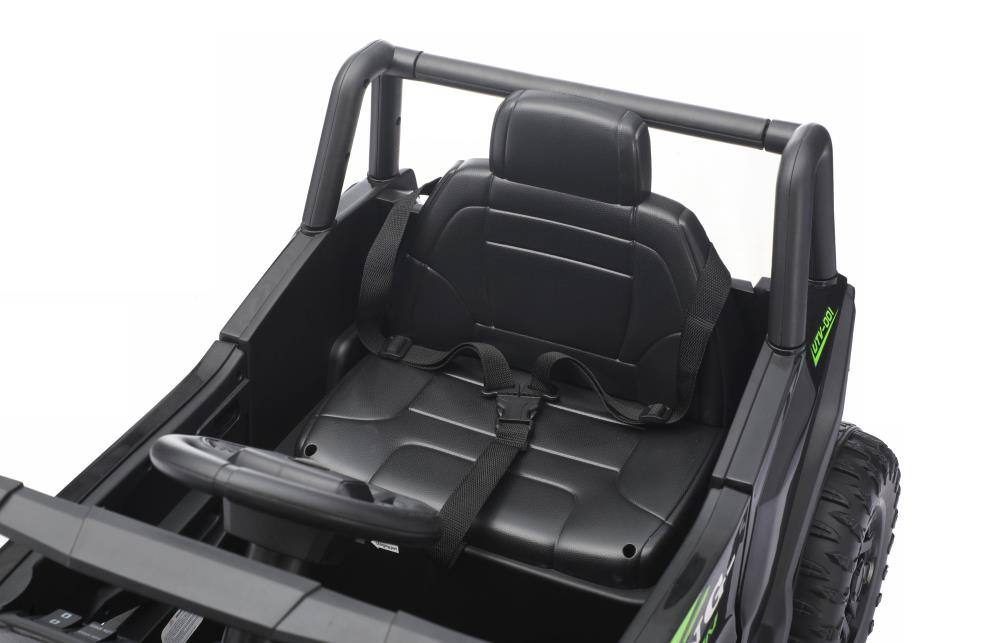 Alt View 2. BreeBe - 12V Kids Electric UTV Ride On Car w/ Remote Control, Electric Toy Car for Boys & Girls Ages 3-6 - Green.