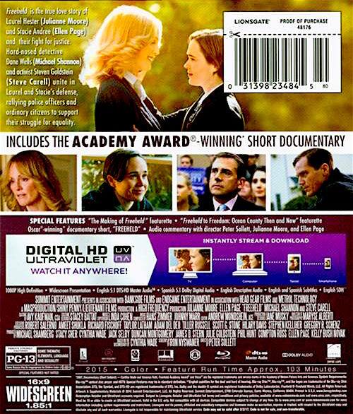 Alt View 1. Freeheld   - BLU-RAY.