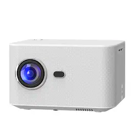 Cluzine - Smart Home Multimedia Projector, 150" Display, 6D Auto Keystone, Dual-Band Wi-Fi, 30000Hrs Life
