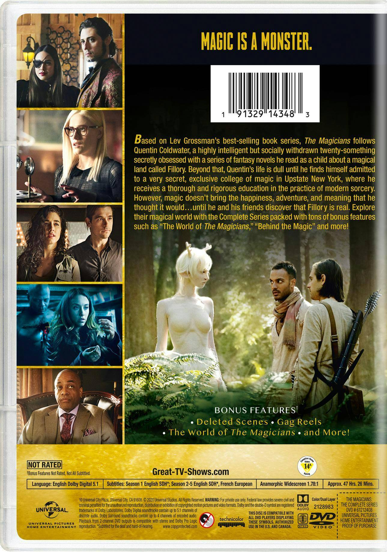Back. The Magicians: The Complete Series (Box Set) [DVD].