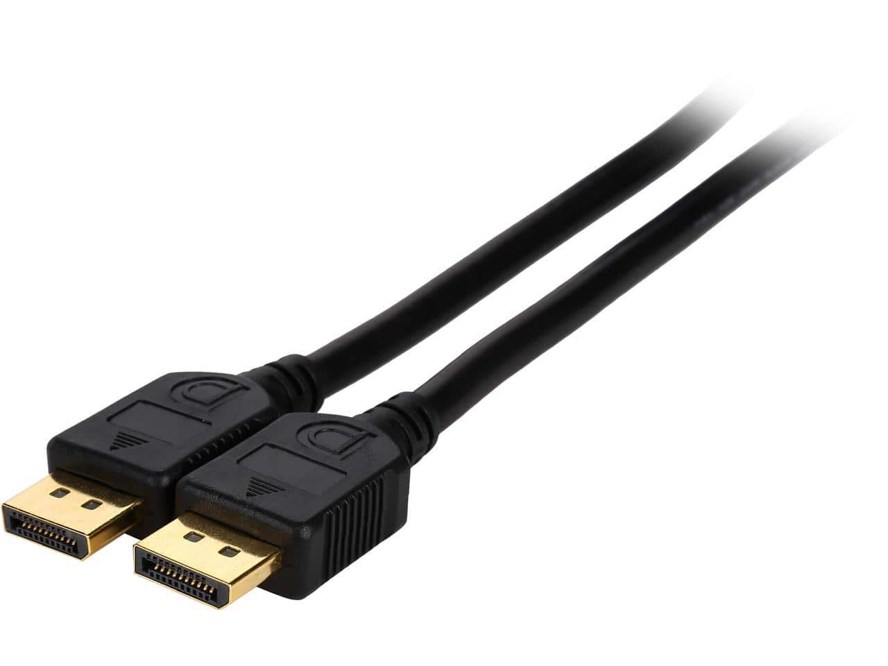 Nippon Labs - DP-3-MM 3 ft. DisplayPort HBR Male to Male Cable, Black
