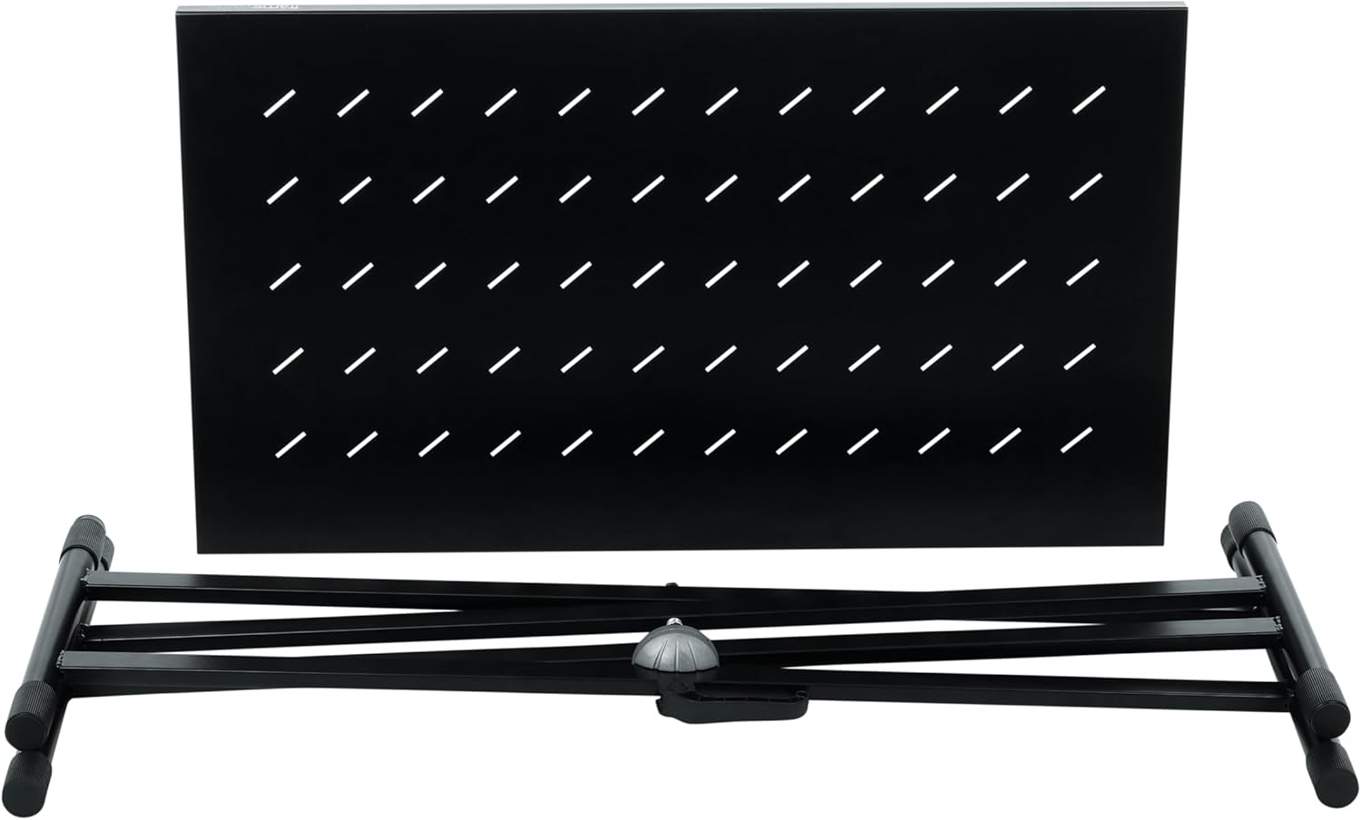 Back. Gator Frameworks - Utility Table Top with Double-X Stand and 100 lb. Weight Capacity.