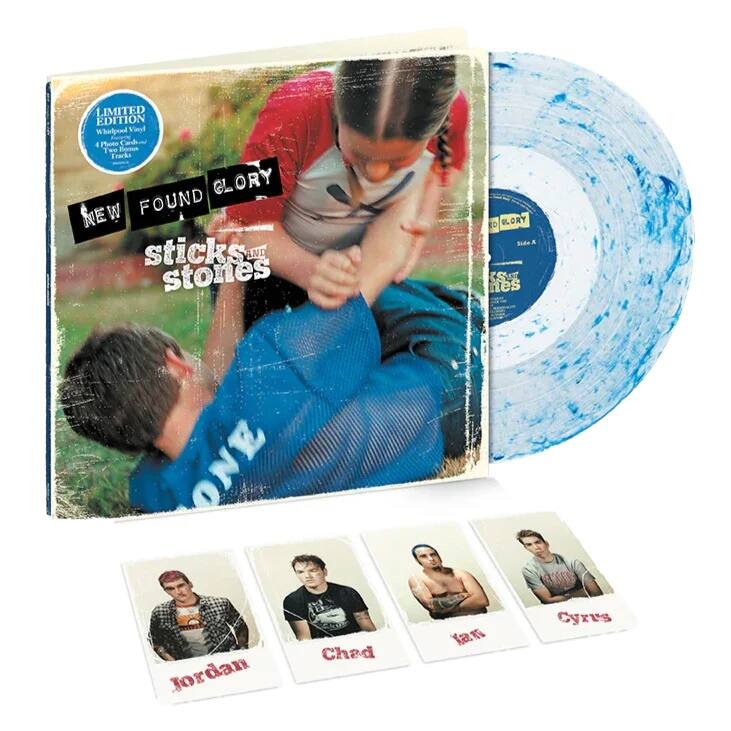 Sticks And Stones [Clear Blue Whirpool LP] [LP] [VINYL]