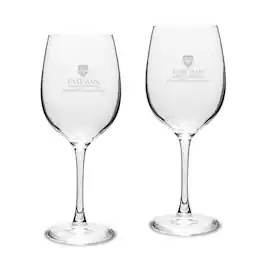 Jardine - Rochester Yellow Jackets Two-Piece 16oz. Traditional White Wine Glass Set - Multicolor