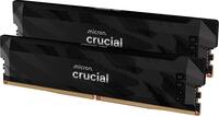 Crucial - Pro Overclocking 32GB (2x16GB) DDR5 6400MHz C32 UDIMM Desktop Memory - Black - Front_Zoom