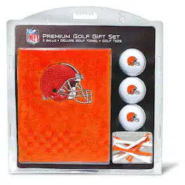 Team Golf - Cleveland Browns Embroidered Golf Gift Set - Multicolor
