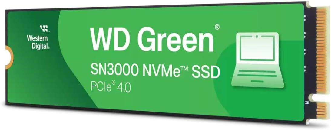 Western Digital  
WD Green  
SN3000 NVMe™ SSD  
PCIe 4.0