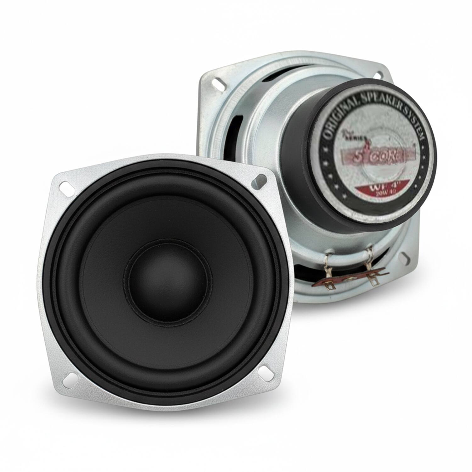 5 CORE - 4 Inch Subwoofer 200W Car Audio Sub Woofer 4 Ohm Deep Bass Replacement Loud Speaker price history on PriceWatchPro