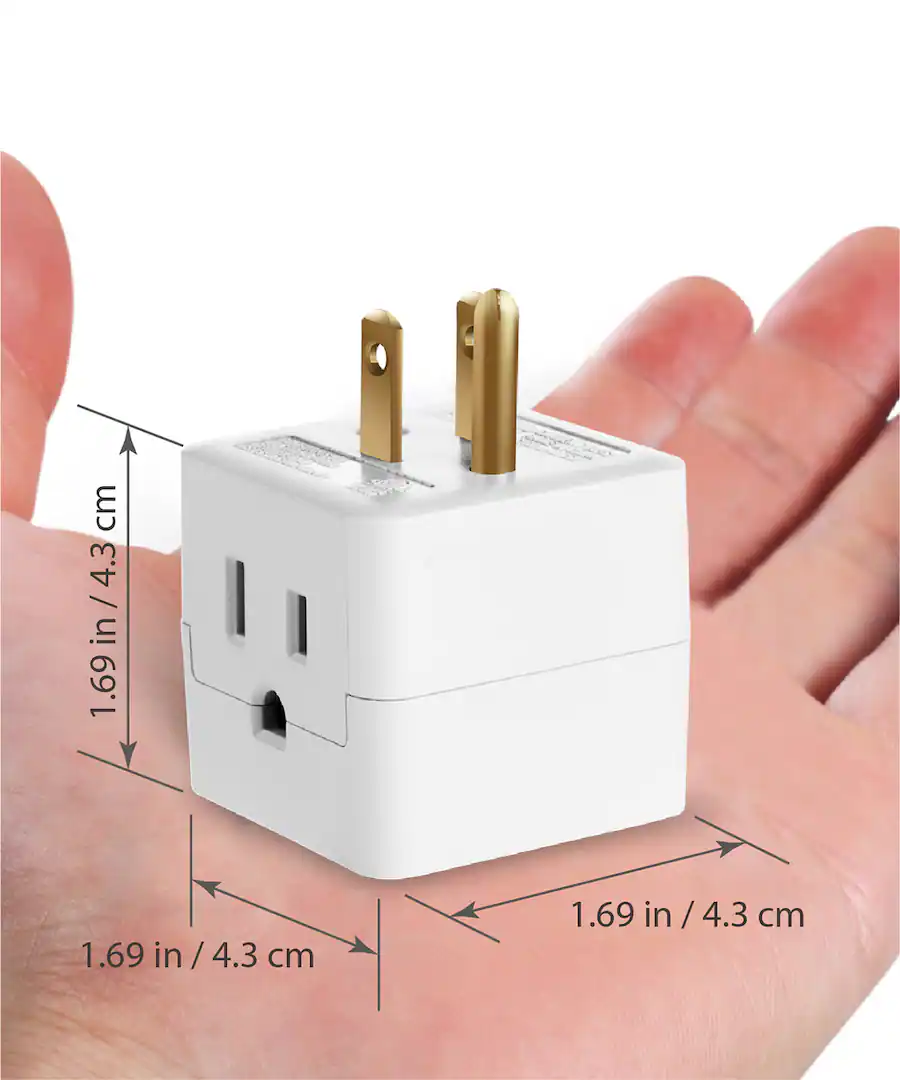 Fosmon 3 Pack 3 Outlet Extender, Multi Plug Wall Outlet Splitter, [ETL ...