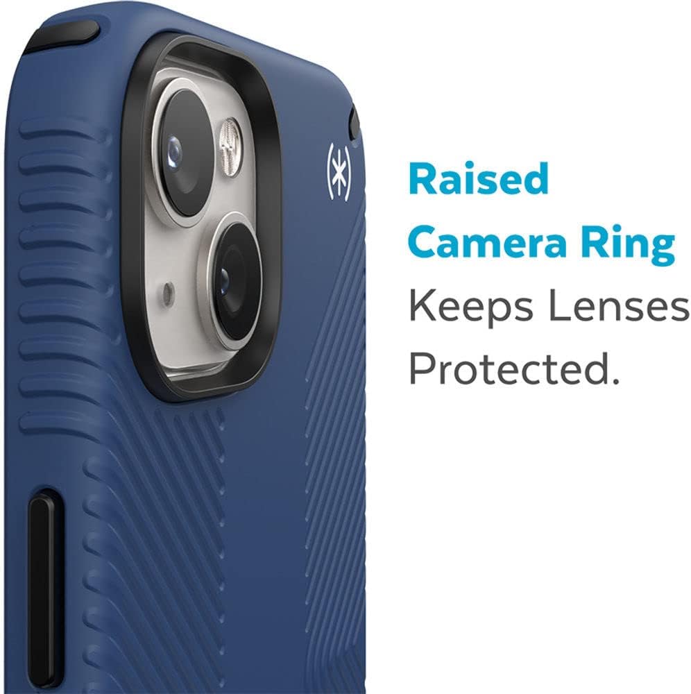 Raised Camera Ring  
Keeps Lenses Protected.