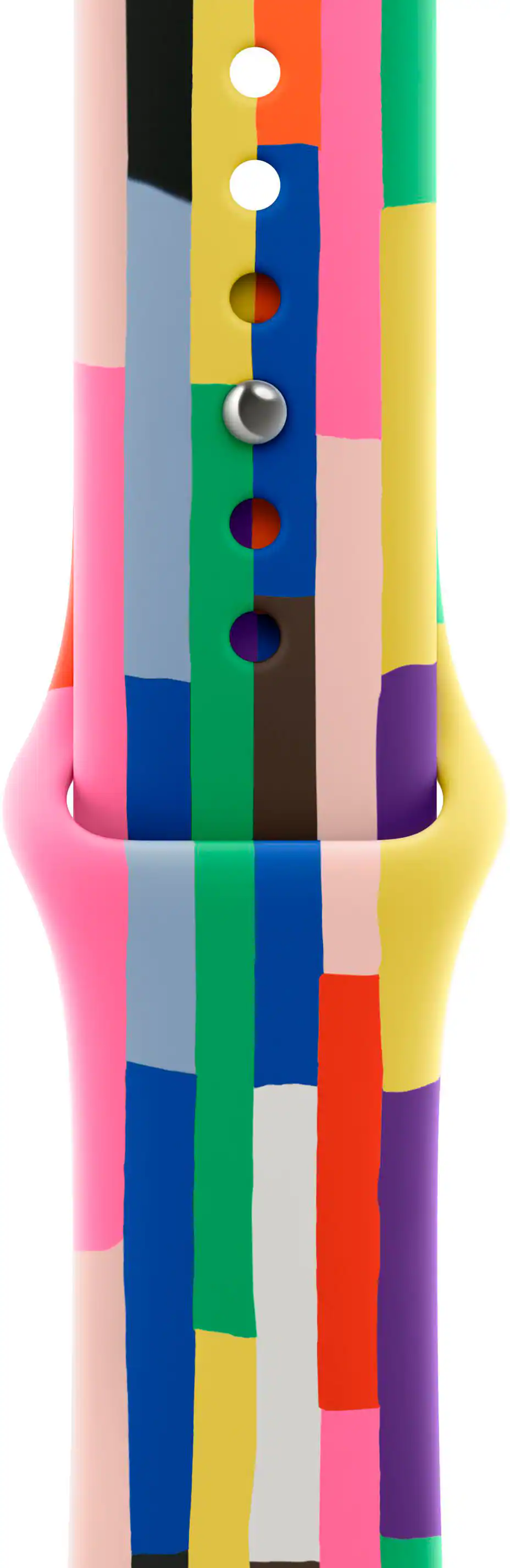 Apple - 42mm Sport Band - S/M - Pride Edition