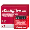 Shelly Gen3 1PM Mini
8 A SMART SWITCH WITH POWER METERING
x1
Shelly 1PM Mini Gen3
110-240 VAC, 50/60 Hz
max. 8 A / 2000 W @ 240 VAC
SW O L N