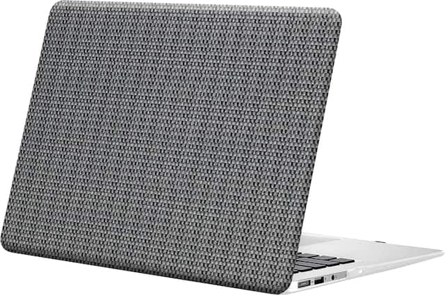 Front. SaharaCase - Woven Case for Apple MacBook Air 13.6" M2 and 13" M3 Chip Laptops - Charcoal.