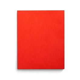 Staples - Smooth 2-Pocket Paper Folder with Fasteners, 25/Box (50775/27543-CC) - Orange