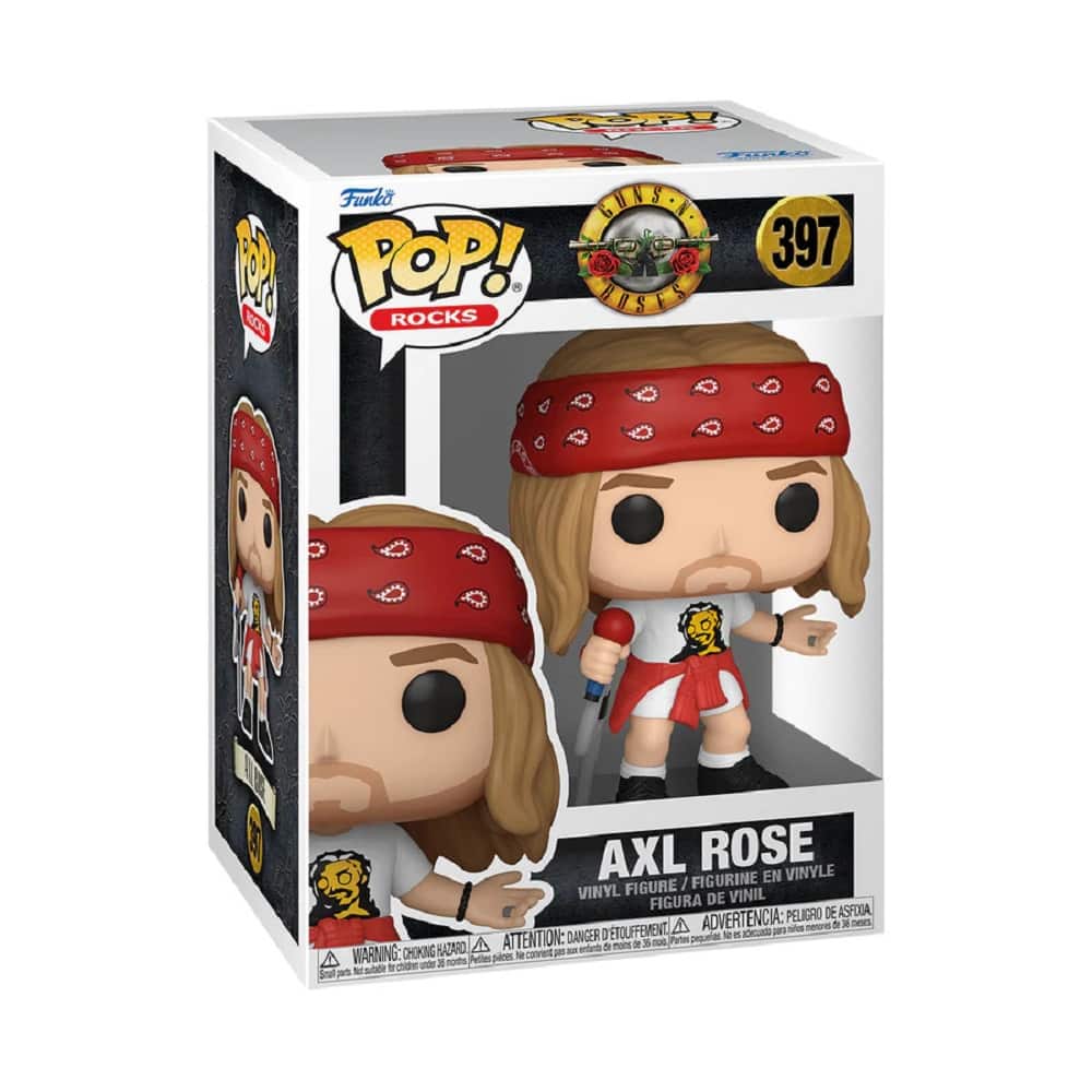 FUNKO - 新品未開封Guns N' Roses/AXL ROSEフィギュア　絶版品 Funko Pop! Guns N' Roses Axl Rose FU80482 - Best Buy