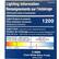 **Lighting Information**
**Renseignements sur l'éclairage**
**información sobre la iluminación**
**Light Output (Lumens)**
**Flux lumineux (lumens)**
**Salida de luz (Lúmenes)**
1200
**Light Color**
**Couleur de l'éclairage**
**Color de la luz**
**CORRELATED COLOR TEMPERATURE (CCT)**
**TEMPÉRATURE DE COULEUR PROXIMALE (CCT)**
**TEMPERATURA DE COLOR CORRELACIONADA (TCC)**
- **WARM WHITE**
**BLANC CHAUD**
**BLANCO CÁLIDO**
2700K
- **BRIGHT WHITE**
**BLANC BRILLANT**
**BLANCO BRILLANTE**
3000K
- **DAY LIGHT**
**LUMIÈRE DU JOUR**
**LUZ DE DÍA**
5000K
(Cool White/ Blanc Froid)
(blanco frío)
- **6500K**